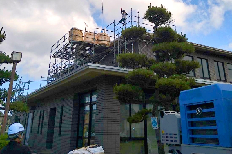 潟上市図書館の施工実績