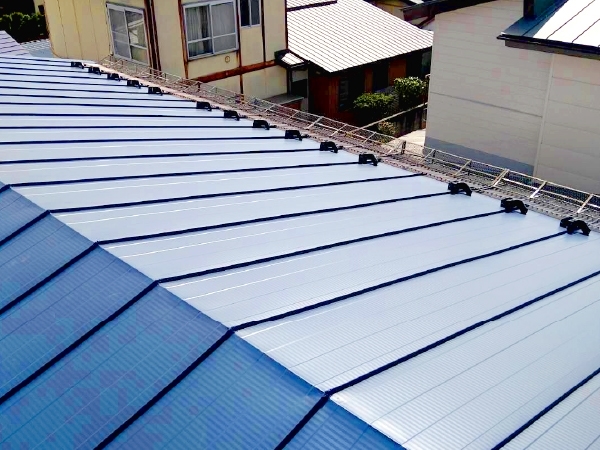 潟上市の屋根リフォーム施工事例